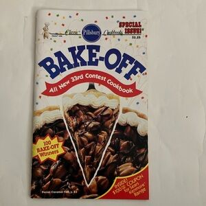 Pillsbury Bake Off Cookbook Booklet